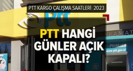 PTT Kargo çalışma saatleri 2023
