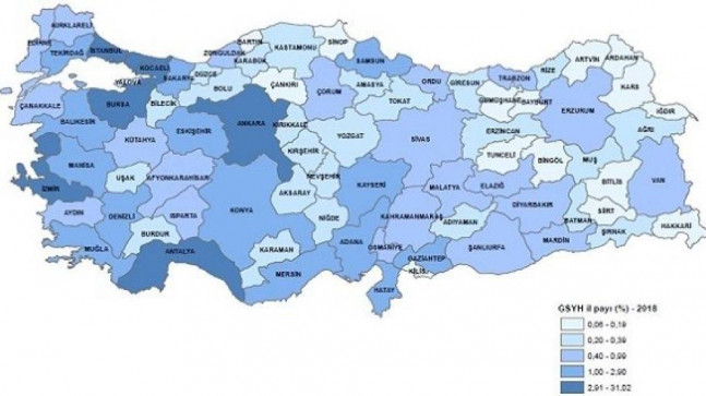 Erzurum GSYH’sinde yüzde 29’luk artış