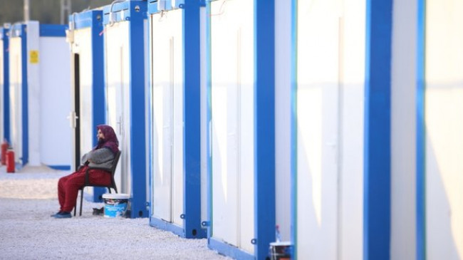 Adıyaman’da 70 bin kişilik 20 konteyner kentin inşası sürüyor