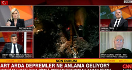 Prof. Dr. Şükrü Ersoy ‘Deprem fırtınası devam ediyor’ dedi ve ekledi: Komşu alanlara yeni gerilimler yüklemiş olabilir