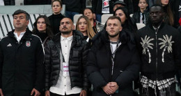 Beşiktaş’ın yeni transferleri maçı tribünden takip etti