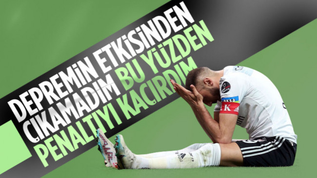 Cenk Tosun’dan penaltı açıklaması: Depremden etkilendiğim için kaçırdım