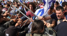 İsrail’de yargı reformu protestosunda polisten göstericilere sert müdahale