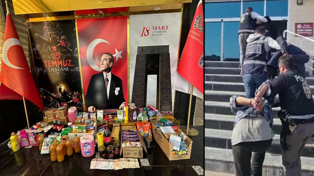Deprem bölgesinde hırsızlık yapan 3 şahıs gözaltına alındı