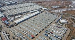 Deprem bölgelerinde 332 çadır kent ile 209 konteyner kent kuruldu