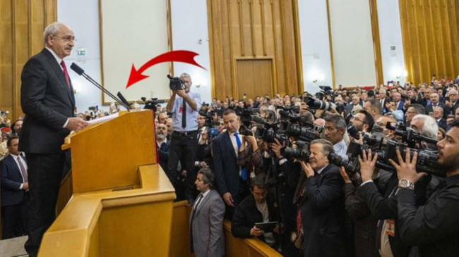 Kılıçdaroğlu yine gündem! CHP kürsüsüne veda ettiği konuşmayı kullanılmış bir kağıdın arka yüzüne yazmış
