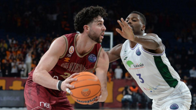 Galatasaray Nef evinde Malaga’yı devirdi