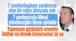 Cem Uzan’dan 7 Cumhurbaşkanı yardımcılı formüle tepki! İntihar mı etmek istiyorsunuz