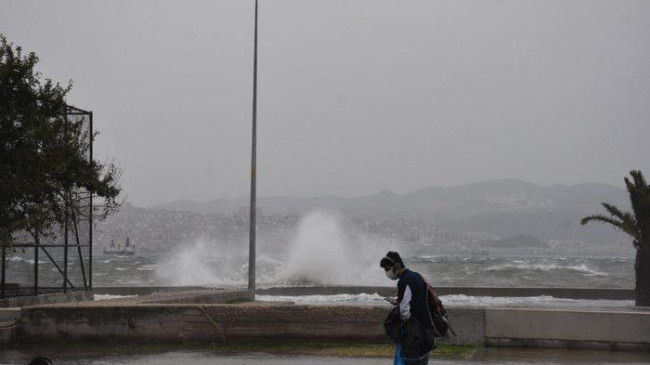 Meteoroloji uyardı: İzmir genelinde fırtına bekleniyor