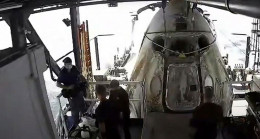 SpaceX kapsülü 5 ay sonra Dünya’ya döndü