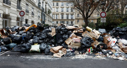 Paris’te çöp krizi: Grevdeki temizlik işçilerinin zorla çalıştırılması istendi