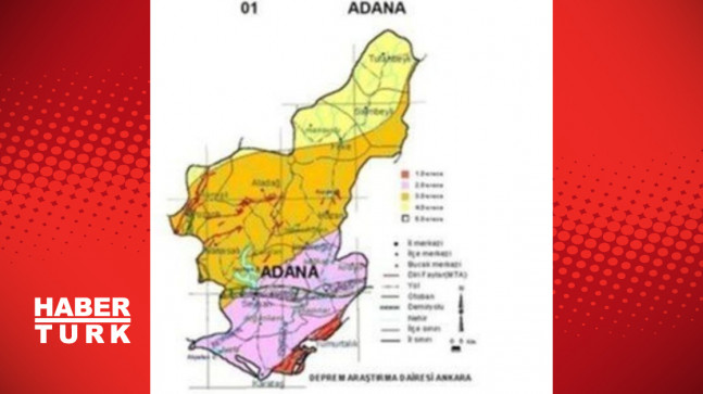 Uzmanlardan Adana uyarısı! İşte Adana deprem risk haritası