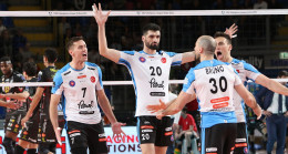 Halkbank, Şampiyonlar Ligi’nde 9 yıl sonra altın setle yarı finalde