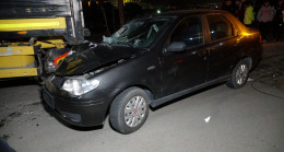 Kocaeli’de TIR’a arkadan çarpan araçtaki biri çocuk iki kişi yaralandı