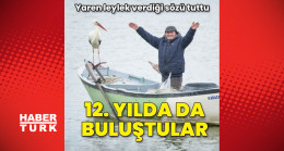 Yaren leylek 12. kez Adem amcaya kavuştu