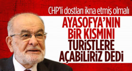 Temel Karamollaoğlu’ndan Ayasofya açıklaması: Bir kısmını turistlere açabiliriz