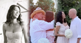 Emma Heming Willis eşi Bruce Willis ile nikah tazeleme videosunu yayınladı