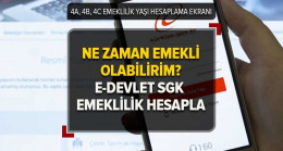 4A, 4B, 4C EMEKLİLİK YAŞI HESAPLAMA ROBOTU