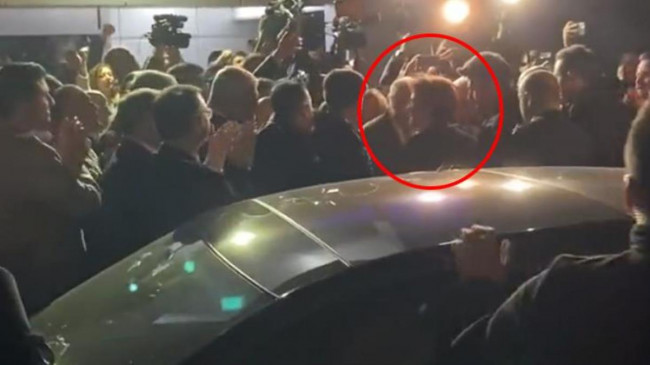 6’lı Masa toplantısının ardından partisinin genel merkezine geçen Akşener, sloganlarla karşılandı