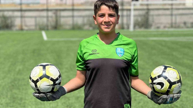 Ağrı U14 futbol ligine Kaleci Kartal damga vurdu