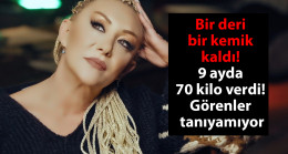 Bir deri bir kemik kaldı! Şarkıcı Güllü 9 ayda 70 kilo verdi! Görenler tanıyamıyor