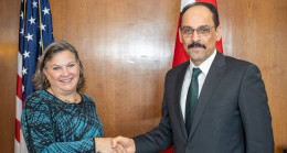 Cumhurbaşkanlığı Sözcüsü Kalın, ABD Ulusal Güvenlik Danışmanı Sullivan ve Dışişleri Müsteşarı Nuland’la görüştü