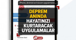 DEPREM UYGULAMALARI | Telefonunuzda mutlaka bulunması gerek! Deprem anında kullanılabilecek uygulamalar neler? iPhone, Android acil durum uygulamaları… AFAD, GÜVENDEYİM…