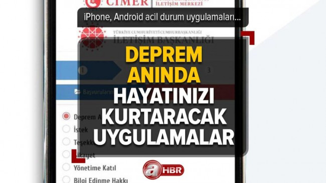DEPREM UYGULAMALARI | Telefonunuzda mutlaka bulunması gerek! Deprem anında kullanılabilecek uygulamalar neler? iPhone, Android acil durum uygulamaları… AFAD, GÜVENDEYİM…