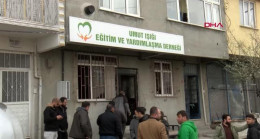 DERNEKTE ÇIKAN YANGINDA DEPREM İÇİN TOPLANAN YARDIM MALZEMELERİ YANDI