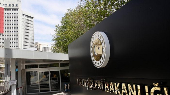 Dışişleri Bakanlığı’ndan Batı Şeria’daki olaylara kınama
