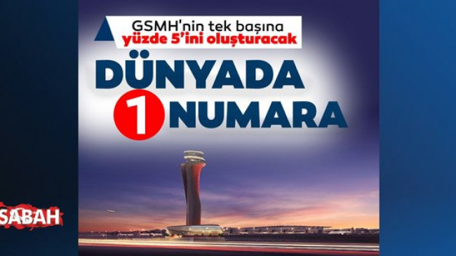 Dünyada 1 numara! GSMH'nin tek başına yüzde 5’ini oluşturacak