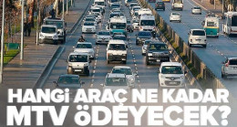 Hangi araç ne kadar MTV ödeyecek? 2023 1. taksit MTV HESAPLAMA VE ÖDEME! Model, tescil, silindir hacmi ve matraha göre…