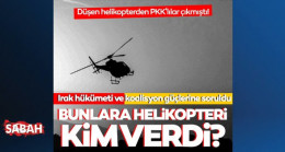 Irak’ta düşen helikopterden PKK’lılar çıkmıştı! IKBY açıkladı: KYB’li grup satın almış