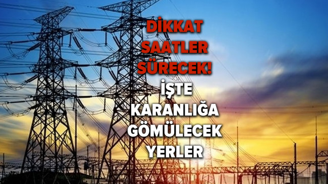 İstanbul’da büyük elektrik kesintisi! BEDAŞ 10 Mart Cuma elektrik kesintilerinin yapılacağı ilçeleri açıkladı! İşte ‘elektrik kesintisi’ yaşayan ilçeler