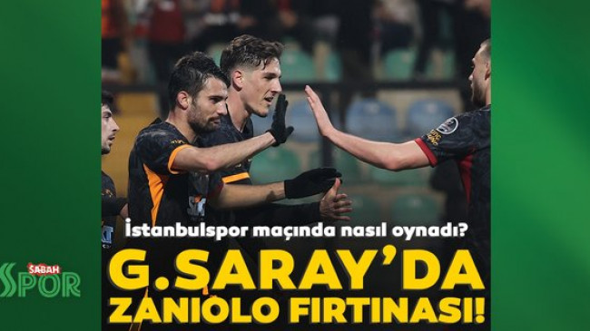 Son dakika Galatasaray haberi: Galatasaray’da Nicolo Zaniolo fırtınası! Nasıl oynadı? (Gs spor haberi)