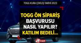 TOGG kura çekimi ne zaman? TOGG başvurusu nasıl yapılır, T10X ön sipariş nasıl verilir? Katılım bedeli…
