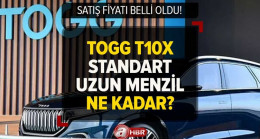 TOGG menzil ne kadar? Kaç dakikada şarj oluyor, kaç km hız yapıyor? TOGG T10X C-SUV standart uzun menzil özellikleri