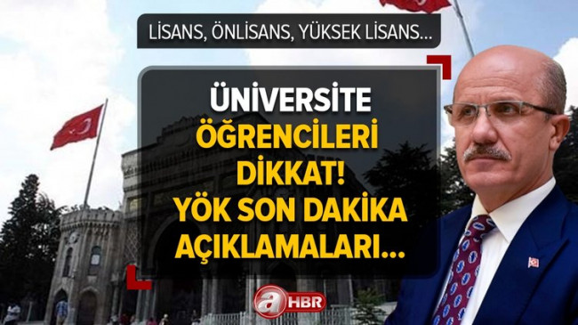 Üniversite öğrencileri dikkat! Açıklama geldi, hibrit eğitim için o tarihi işaret etti! Erol Özvar son dakika açıkladı! Lisans, önlisans…