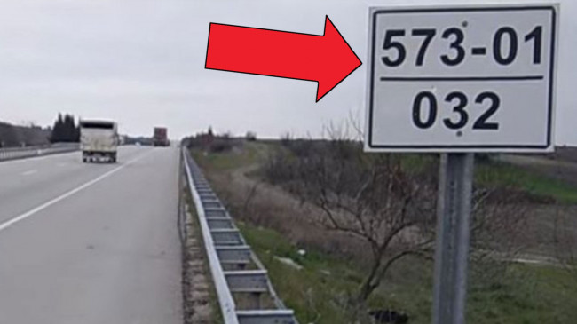 Yol kenarındaki beyaz levhanın ne işe yaradığını biliyor muydunuz?