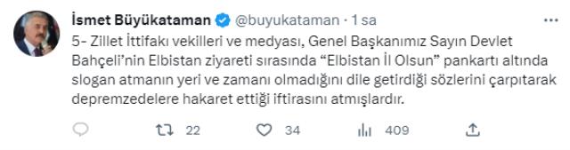 MHP'den Bahçeli'nin depremzedelere 'Sessizlik olacak, dağılın gitsin' dediği görüntüyle ilgili ilk açıklama