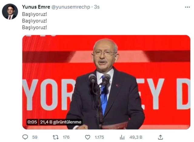 Önce yazdı, sonra sildi! Kılıçdaroğlu'nun danışmanının, 'Başlıyoruz' paylaşımı kafaları karıştırdı