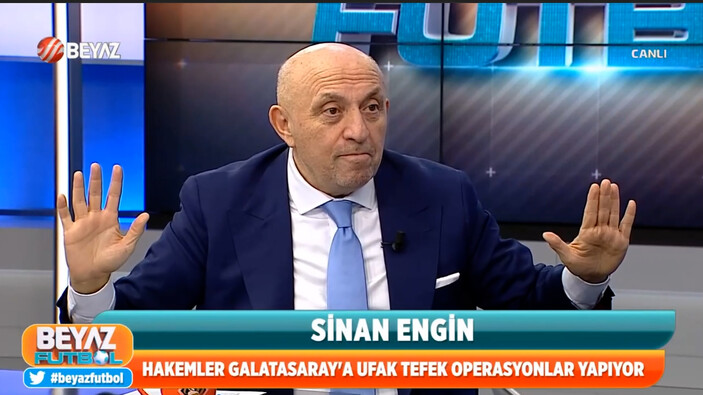 Sinan Engin: Galatasaray'a ufak bir operasyon çekilmiştir