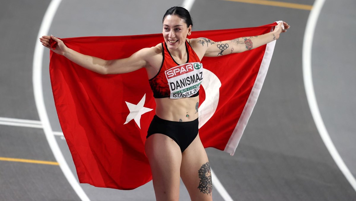 Tuğba Danışmaz’dan Avrupa Salon Atletizm Şampiyonası’nda altın madalya